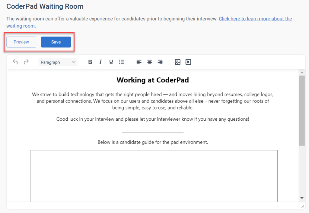 Account administrators quick start - CoderPad Interview Docs